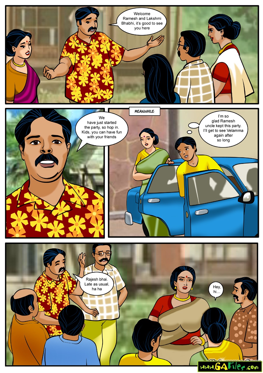 Cartoon Porn Holi - Velamma 8 Holi The Festival of Colors